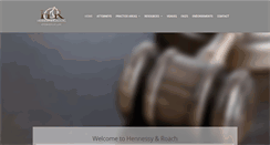 Desktop Screenshot of hennessyroach.com